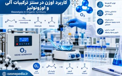 کاربرد اوزن در سنتز ترکیبات آلی و اوزونولیز (Ozonolysis in Organic Synthesis)