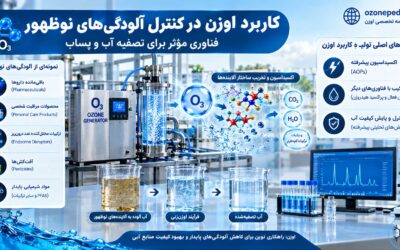 کاربرد اوزن در کنترل آلودگیهای نوظهور؛ فناوریهای نوین تصفیه آب و پساب